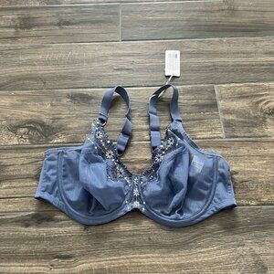 Elomi Blue Comfort Bra Intimates & Sleepwear